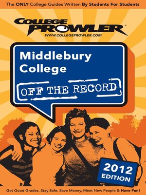 cover image of Middlebury College 2012